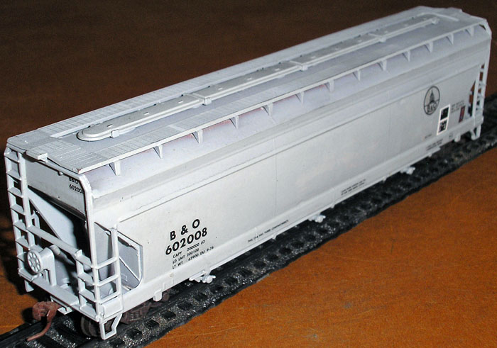 [Baltimore & Ohio ACF Centerflow 3-Bay Covered Hopper]