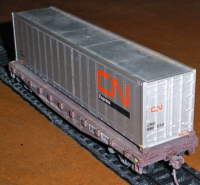 [Canadian National 40' Container Flat Car]