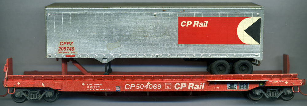 [CP Rail 50' TOFC Flat Car]