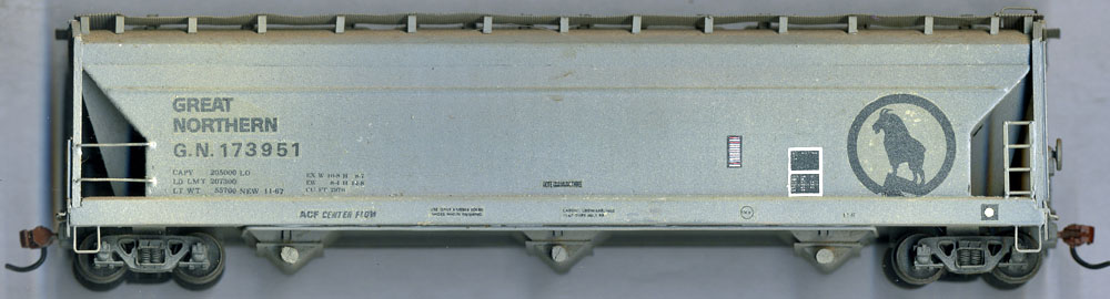 [Great Northern ACF Centerflow 3-Bay Covered Hopper]