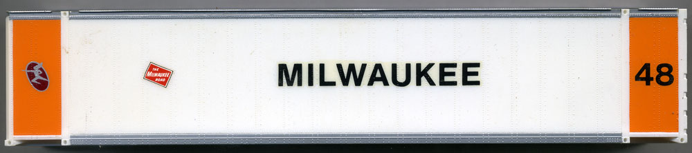 [Milwaukee Road 48' Container]