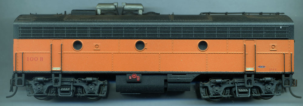 [Milwaukee Road EMD F-7B Locomotive #100B]