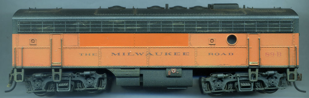 [Milwaukee Road EMD F-7A Locomotive #89B]