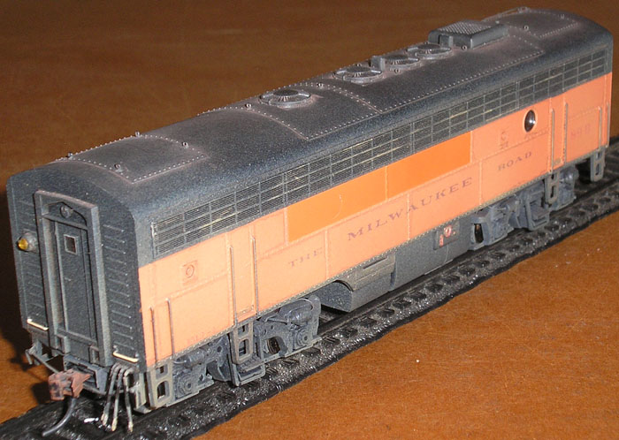 [Milwaukee Road EMD F-7B Locomotive #89B]