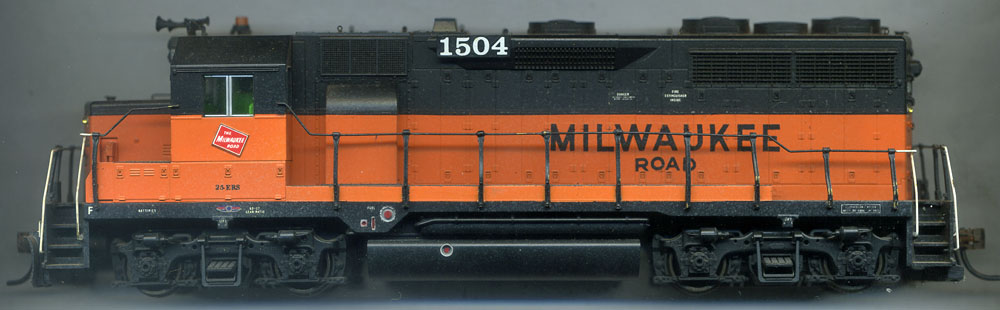 [Milwaukee Road EMD GP-35 Locomotive #1504]