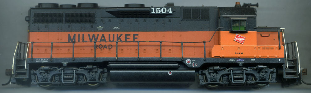 [Milwaukee Road EMD GP-35 Locomotive #1504]