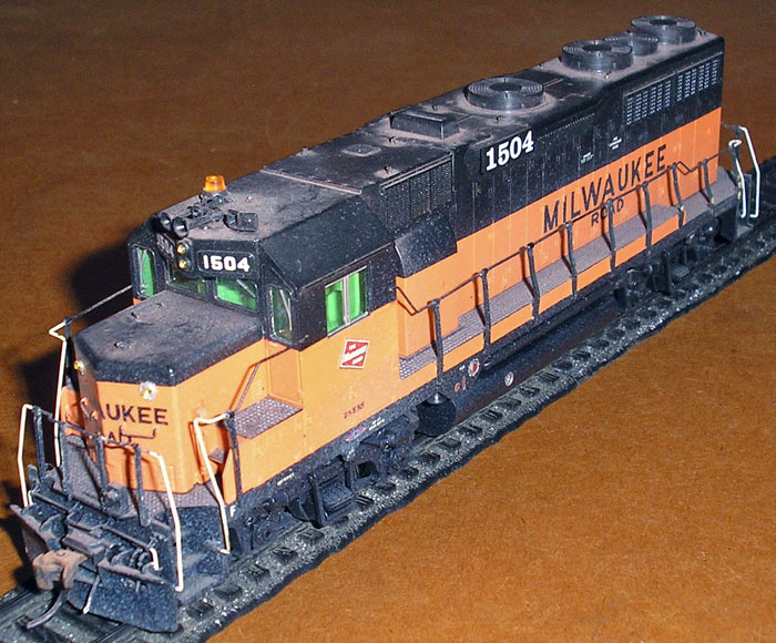 [Milwaukee Road EMD GP-35 Locomotive #1504]