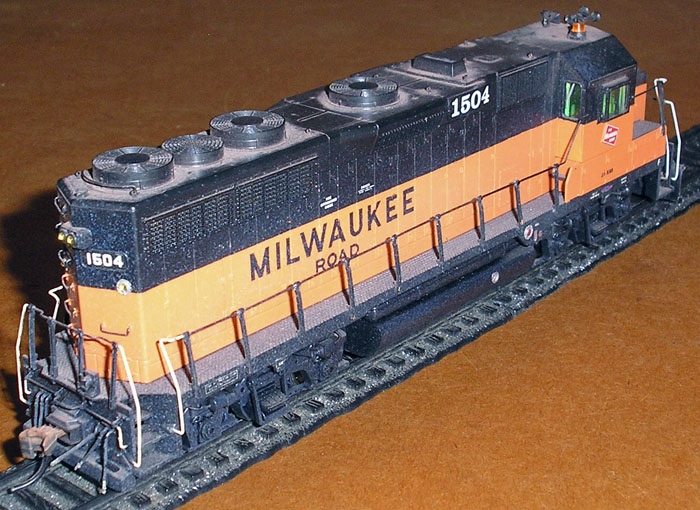 [Milwaukee Road EMD GP-35 Locomotive #1504]