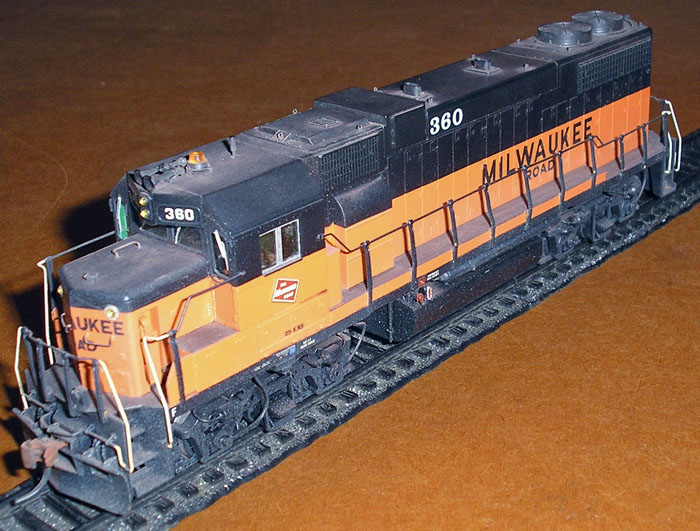 [Milwaukee Road EMD GP-38-2 Locomotive #360]