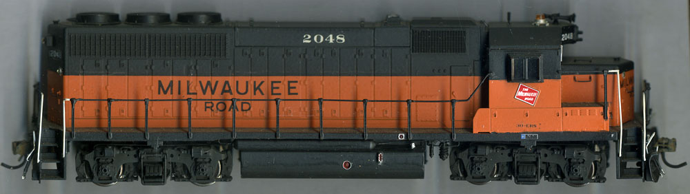 [Milwaukee Road EMD GP-40 Locomotive #2048]