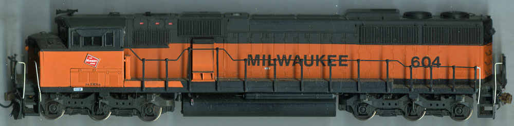 [Milwaukee Road EMD SD-60 Locomotive #604]