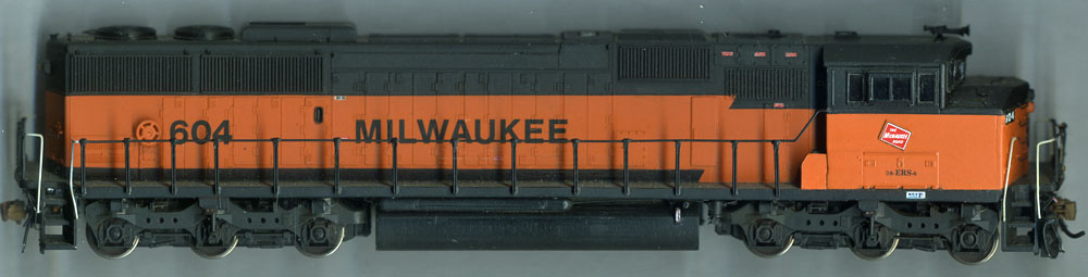 [Milwaukee Road EMD SD-60 Locomotive #604]