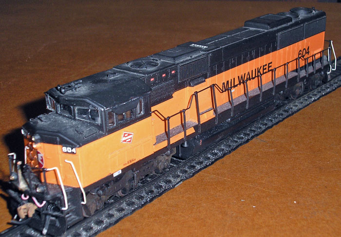 [Milwaukee Road EMD SD-60 Locomotive #604]