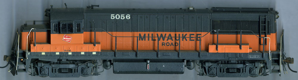 [Milwaukee Road GE U25B Locomotive #5056]