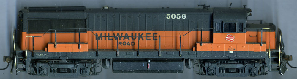 [Milwaukee Road GE U25B Locomotive #5056]