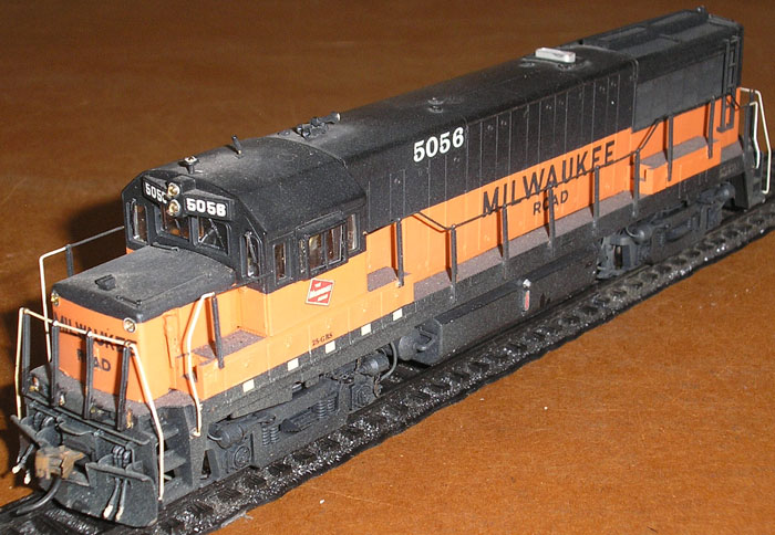 [Milwaukee Road GE U25B Locomotive #5056]