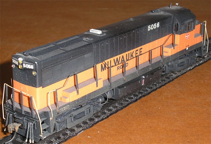 [Milwaukee Road GE U25B Locomotive #5056]