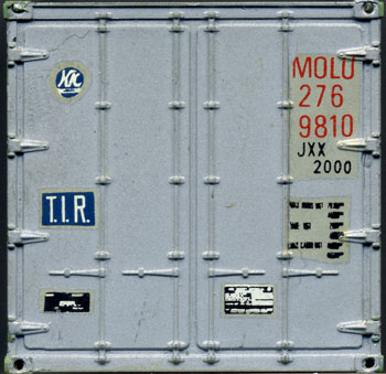 [Mitsui OSK Lines 20' Corrugated-Side Container #276981]