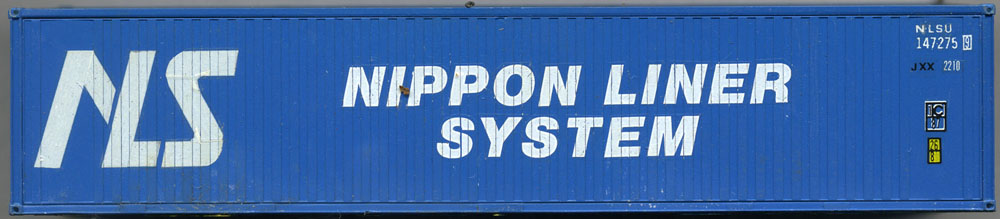 [Nippon Liner System 40' Corrugated-Side Container]