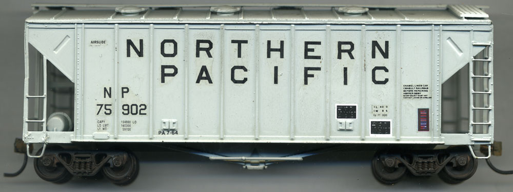 [Northern Pacific 40' Airslide 1-bay Covered Hopper