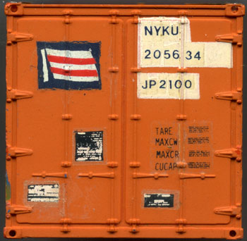 [Nippon Yusen Kaisha 20' Corrugated-Side Container #205634]